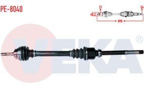 Resim GSP 210308 | Citroen C-Elysee Ön Sağ Aks Komple 