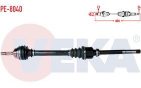 Resim GSP 210308 | Citroen C-Elysee Ön Sağ Aks Komple 