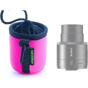 Resim Neopine Sony NE-QX100 Için Lens Kılıfı (Pink) 