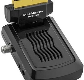 Resim Goldmaster Micro-Hector Altın Uçlu Scart Uydu Alıcısı 