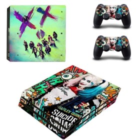 Resim Kt Grup Harley Quinn Suicide Squad Playstation 4 Pro Full Sticker Kaplama 