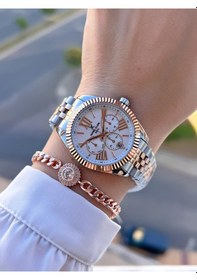Resim Daniel Klein Çelik Kordon 30 Mt Suya Dayanıklı Kadın Kol Saati+bileklik Byn.10877.m5 Rose Gold 