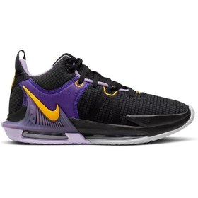Resim Nike Lebron Witness VII Erkek Siyah Basketbol Ayakkabısı DM1123-002 