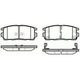 Resim MGA 55337 Fren Balatası Arka Antara 06- Captiva 06- 