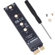 Resim Flameer M.2 Nvme'ye X1 SSD Adaptörü M Anahtar Arayüzü Dönüştürücü Kart Tam Hız (Yurt Dışından) 