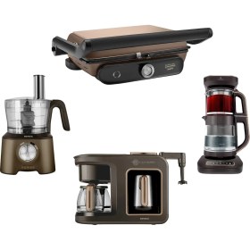 Resim Karaca Gurme Luxury 3.0 Elektrikli Evlilik Paketi Walnut Brown 