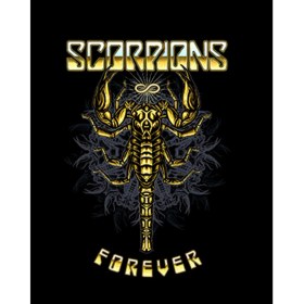 Resim Scorpions Forever Büyük Sırt Patch Yama 