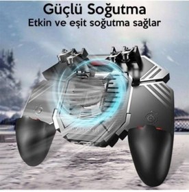 Resim Polham 1200Mah Powerbankli Telefon Soğutuculu Fanlı Oyun Kolu 