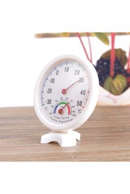 Resim Genel Markalar Oda Termometre Sıcaklık Ve Nem Ölçer Plastik 7,5cm Analog Sıcaklık Nem Ölçer Termometre Higrometre 