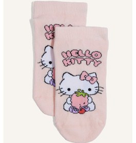 Resim Defacto Hello Kitty 3lü Pamuklu Patik Karma Çorap Kız Çocuk H2351a8nskr1 Çok Renkli-kr1 