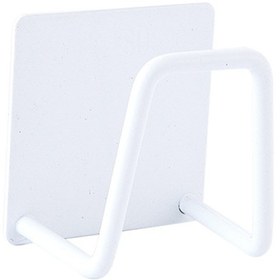 Resim 4 Adet 304 Paslanmaz Çelik Süngerlik Lavabo Drenaj Rafı Beyaz 