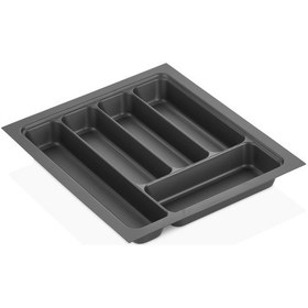 Resim Tiny Antrasit 5 Gözlü Kaşıklık 30x36 Cm Royaleks-acero-20376 Diğer 