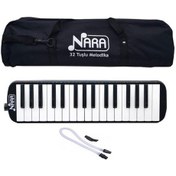Resim Nara 32 Tuşlu Çantalı Melodika Siyah 