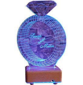 Resim Sevgili Hediyesi Isimli Gece Lambası Isimli Tektaş Yüzük Lamba 