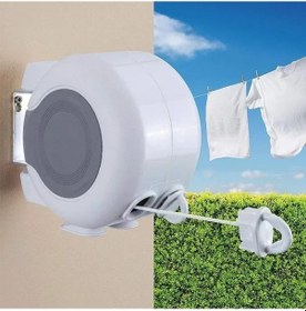 Resim Fochsia 51181 İnç Kalın Teleskopik Çamaşır Askısı 102362 İnç Çift Hatlı Giysi Kurutma Askısı 