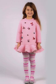 Resim Daymod Beliz Çocuk Külotlu Çorap - Kemik Krem / 1-2 Yaş 