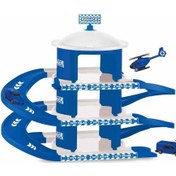 Resim Maxx Wheels 3 Katlı Otopark Garaj Seti 35351 Polis Açık Gri 