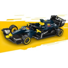 Resim Lego Teknik Red Bull Racing F1 Yarış Arabası F1 Lego Araba Yapı Blok Oyuncak Araba - 237 Parça 