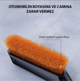 Resim Bowie Uzayabilir kar buz temizleme fırçası çizmeyen nano yapı araç temizleme fırçası 