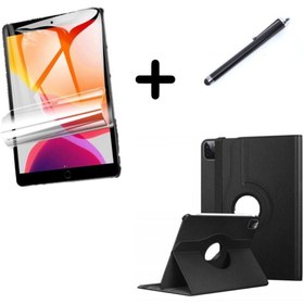 Resim UnDePlus Apple Ipad Air 13inç M2/m3 Uyumlu Kılıf Dönen Tablet Kilifi Ekran Koruyucu Kalem A2898 A2899 A2900 