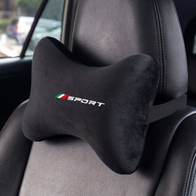 Resim Araba için spor tarzı yeni araba koltuk başlığı, evrensel yumuşak peluş malzeme, boyun desteği nefes alabilen ve rahatlatıcı, İtalyan tarzı PORSCHE için, BMW için, AUDI için, Mercedes-Benz için, VOLKSWAGEN için, Ford için ve HONDA için 