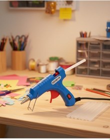 Resim 20w Silikon Tabancası 7.5 Mm Silikon Uyumlu 5 Adet Hediye Silikon 