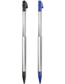 Resim Willowhaven 2 Adet Metal Stylus Kalem 3ds Xl Uyumlu 1 Siyah 1 Mavi 