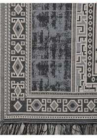 Resim My Evilla Seccade Hafif Katlanabilir Yıkanabilir Namazlık Şık Motifli Çeyizlik Ve Hediyelik Mavi Antrasit Mavi - Antrasit 