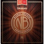 Resim D'Addario NB1356 Nikel Bronz Akustik Gitar Teli (13-56) 