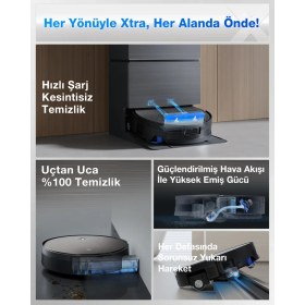 Resim ECOVACS DEEBOT X11 Pro Omni Robot Süpürge ve Paspas PowerBoost 