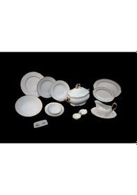 Resim Thun Tulip Yemek Takımı 77 Parça Çekoslavakya Ithal 