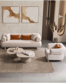 Resim Welusse Home & Living Latte Koltuk Takımı & Oturma Grubu - (3+1) 