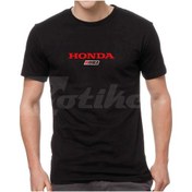 Resim Honda 93 Marquez Tasarım Motorcu Tişörtü Beyaz Kırmızı 