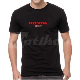 Resim Honda 93 Marquez Tasarım Motorcu Tişörtü Beyaz Kırmızı 