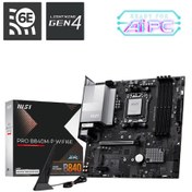 Resim Msı Pro B840m-p Wıfı6-e Ddr5 Amd B840 Am5 Soket Ddr5 8000+ Oc Mhz Aaaa11msı0032 