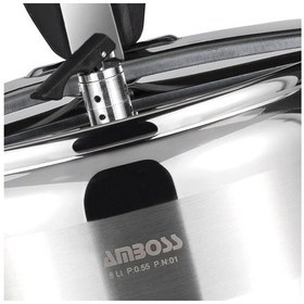 Resim Ambossamber 12 L Düdüklü Tencere Siyah 