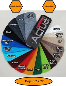 Resim MRT PLASTİK ZEMİN İÇİN RİP HALI, HALIFLEX ZEMİN KAPLAMA HALISI, 2X27 metre 