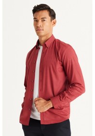 Resim AC&Co / Altınyıldız Classics Erkek Gömlek (476750302) Kiremit 