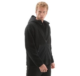 Resim Skechers M Comfort Hoodie Sherpa Jacket Erkek Ceket Siyah 