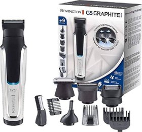 Resim Remington G5 Graphite 9 in 1 Tıraş Makinesi, Özel Grafit Kaplı Bıçakla Sinek Kaydı Tıraş Kolaylığı 