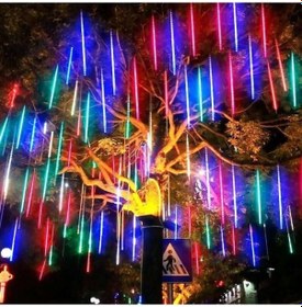 Resim Solar Meteor Tüp Bahçe Dış Mekan Aydınlatma Led 8 Adet Diğer 