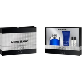 Resim Mont Blanc Legend Blue EDP 100 ml XMAS25 Erkek Parfüm Seti 