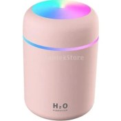 Resim Keluofu Taşınabilir 300ML Elektrikli Hava Nemlendirici Aroma Yağı Difüzör USB Serin Sis Püskürtücü ile Renkli Gece Işık Için Ev Araba Nemlendiriciler (Yurt Dışından) 