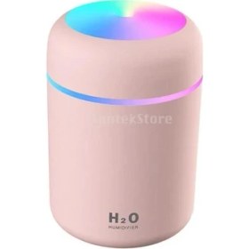 Resim Keluofu Taşınabilir 300ML Elektrikli Hava Nemlendirici Aroma Yağı Difüzör USB Serin Sis Püskürtücü ile Renkli Gece Işık Için Ev Araba Nemlendiriciler (Yurt Dışından) 