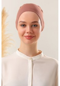 Resim Melodi Scarf Dikişli Bone Tarçın Tarçın 