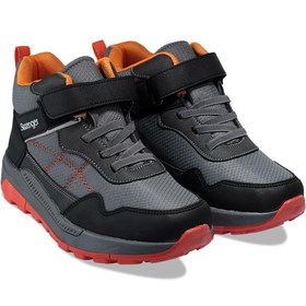 Resim Slazenger KETI I Çocuk Cırt Cırtlı Koyu Gri Bot 