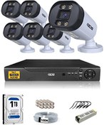 Resim Cepten İzle Su Geçirmez 6 Kameralı 5mp Lensli 1080p Fullhd Gece Renkli Full Kamera Seti - DS-2032HD-WL-SET6-1TB IDS