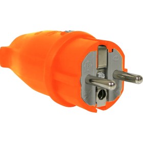 Resim Bemis Monofaze Kauçuk Ups Düz Fiş (Turuncu) 