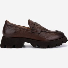 Resim Valmenti Erkek Hakiki Deri Taba Loafer Ayakkabı 1093 1902 Erk Ayk Sk25-26 Taba Ir Fltr Taba 