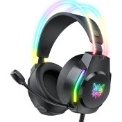 Resim Digital Computer Home Onıkuma X26 E-Spor Oyuncu Kulaklığı, Rgb Aydınlatmalı Gürültü Azaltma Kablolu Kulaklık-Siyah (Yurt Dışından) 